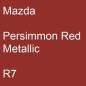 Preview: Mazda, Persimmon Red Metallic, R7.